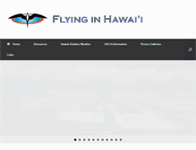 Tablet Screenshot of flyinginhawaii.com